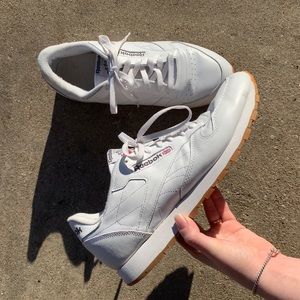 White Reebok Classic Men’s shoes